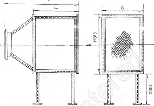 SS-FXG 型鼓风机消声器